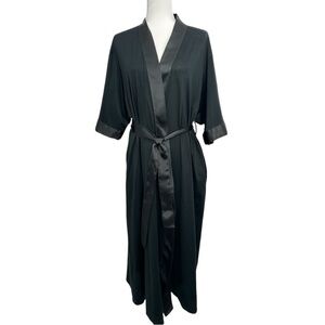 Hanro Long Women’s Robe Black
